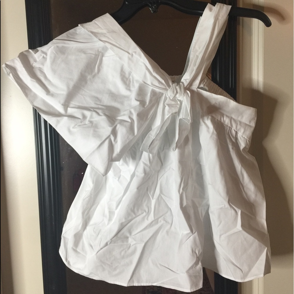 Zara kids white blouse